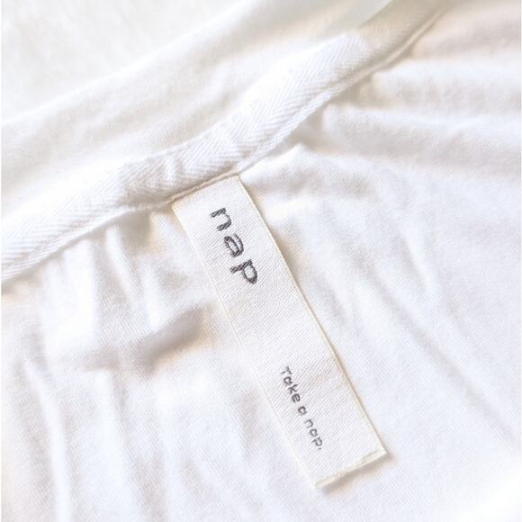 NAP Loungewear Wide Loose Fit Bat Sleeve Gathered Waist Midi Dress, size S - Picture 3 of 9